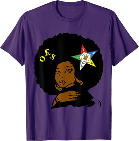 OES Afro Melanin Sister Order the Eastern Star Mother's Day T-Shirt - FUKAMASONIC