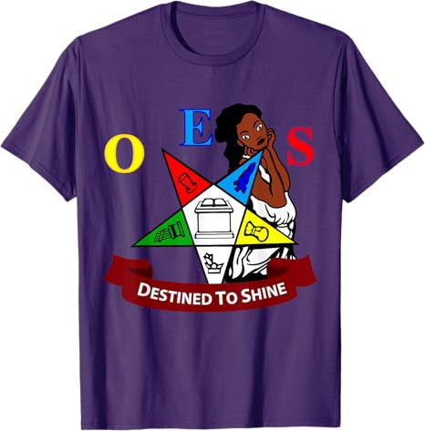 OES Destined To Shine Order of the Eastern Star Parents' Day T-Shirt - FUKAMASONIC