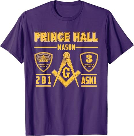 Greats Masonic Prince Hall Masons 2B1 ASK1 Father's Day T-Shirt - FUKAMASONIC