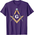 Masonic Square and Compass Freemason T-Shirt - FUKAMASONIC
