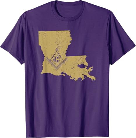 The Freemason Louisiana Shirt With Masonic Symbol - FUKAMASONIC