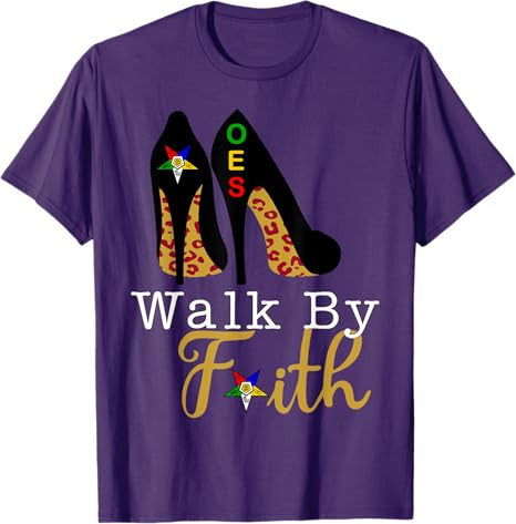 OES High Heels Platform Leopard Sisters Star Walk By Faith T-Shirt - FUKAMASONIC