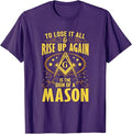 Sign Of A Mason Masonry Masonic Freemason Freemasonry T-Shirt - FUKAMASONIC
