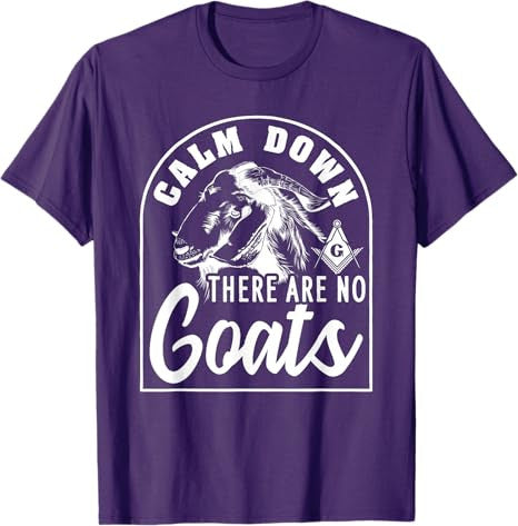Freemasonry Goat Conspiracy Design T-Shirt - FUKAMASONIC