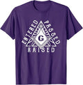 Masonic Square And Compasses Design T-Shirt - FUKAMASONIC