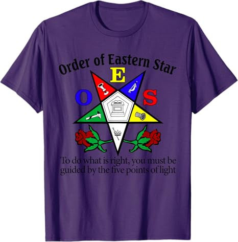 OES To Do What Is Right The Eastern Star Parents' Christmas T-Shirt - FUKAMASONIC