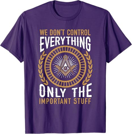 Fraternal Freemasonry Square Compass T-Shirt - FUKAMASONIC