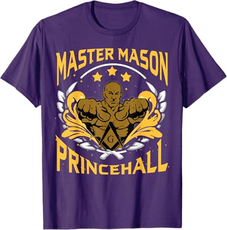 Prince Hall Master Mason PHA Masonic Father's Day Freemasons T-Shirt - FUKAMASONIC