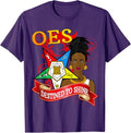 Order Of The Eastern Star Diva OES Emblem Mason Logo Sistar T-Shirt - FUKAMASONIC