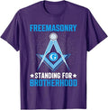 Freemasonry Standing For Brotherhood I Freemason T-Shirt - FUKAMASONIC