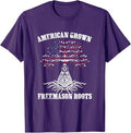 Freemason Roots Masonry Freemasonry Masonic Freemasons T-Shirt - FUKAMASONIC