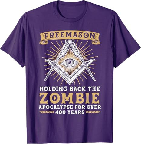Freemason Square and Compass Masonic Fraternal T-Shirt - FUKAMASONIC
