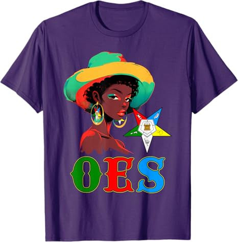 OES Black Sister Floppy Hat & Eastern Star Equality T-Shirt - FUKAMASONIC