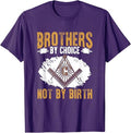 Brothers By Choice Masonry Freemasonry Masonic Freemason T-Shirt - FUKAMASONIC
