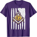 Freemason Masonic USA Flag Fraternal America T-Shirt - FUKAMASONIC