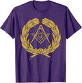 Masonic Freemason Square & Compass Fraternal T-Shirt - FUKAMASONIC