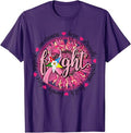 OES Fight Faith Hope Love Support Breast Cancer Awareness T-Shirt - FUKAMASONIC