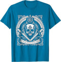 Masonic Skull - Freemason T-Shirt - FUKAMASONIC