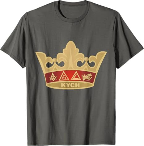 Knight York Cross Honor KYCH Masonic York Rite Mason Honour T-Shirt - FUKAMASONIC