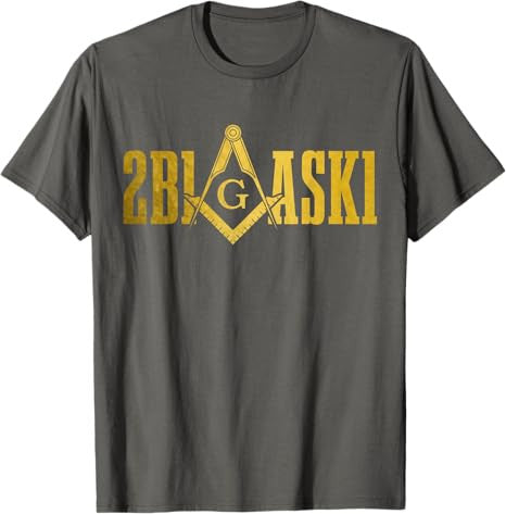 Freemason 2B1ASK1 Mason Masonic Square & Compass T-Shirt - FUKAMASONIC