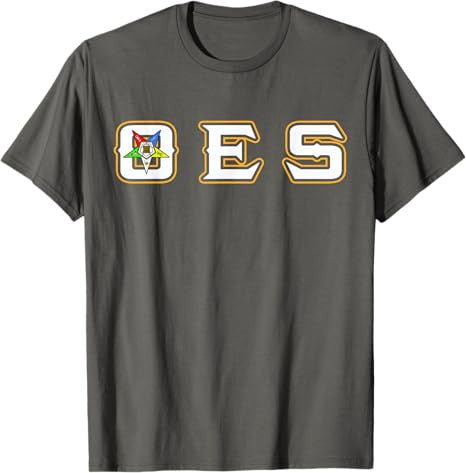 OES Words Star Order of Eastern Star Thanksgiving Christmas T-Shirt - FUKAMASONIC