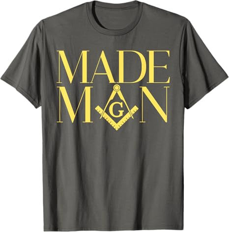 Freemason Square & Compass Fraternal Masonic T-Shirt - FUKAMASONIC