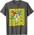 Order of the Eastern Star Shirt OES Shirt Sisters In Service T-Shirt - FUKAMASONIC