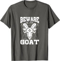 Beware of The Goat Illuminati Believer Freemason Freemasonry T-Shirt - FUKAMASONIC