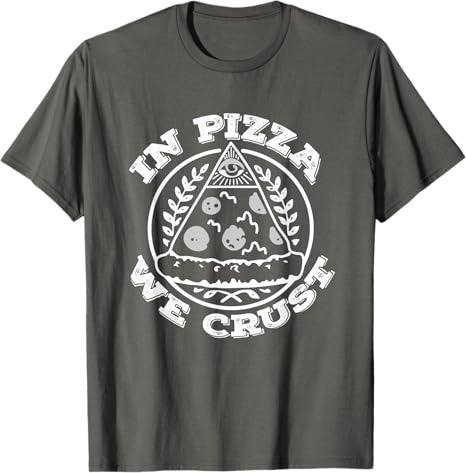In Pizza We Crust T-shirt | Freemasonry Tee T-Shirt - FUKAMASONIC
