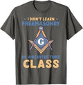 Freemasonry Design For Architects And Masons T-Shirt - FUKAMASONIC