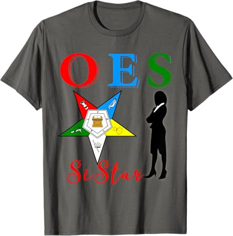 OES SiStar Beautiful Sisters Order of the Eastern Star T-Shirt - FUKAMASONIC