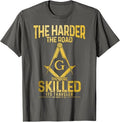 Mason Traveler Square Masonic Compass T-Shirt - FUKAMASONIC