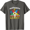 Order Of The Eastern Star OES Guided By The Light Sisterhood T-Shirt - FUKAMASONIC