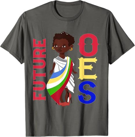 OES Girl Future Lady Order of the Eastern Star Equality Day T-Shirt - FUKAMASONIC