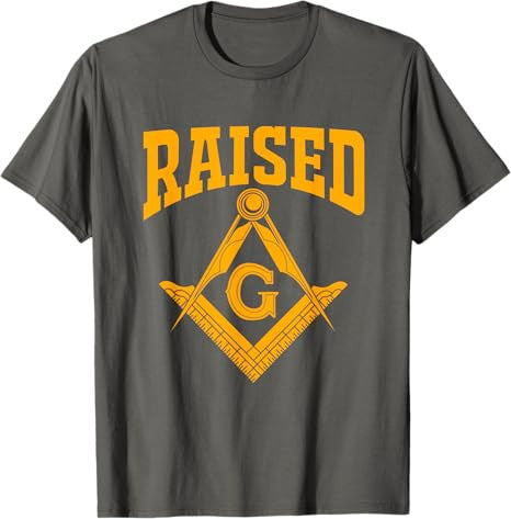 Freemason Lodge Raised Masonic Symbol T-Shirt - FUKAMASONIC