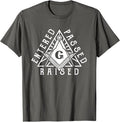 Masonic Square And Compasses Design T-Shirt - FUKAMASONIC