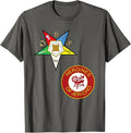 OES Heroines of Jericho Split Order Eastern Star PHA HOJ T-Shirt - FUKAMASONIC