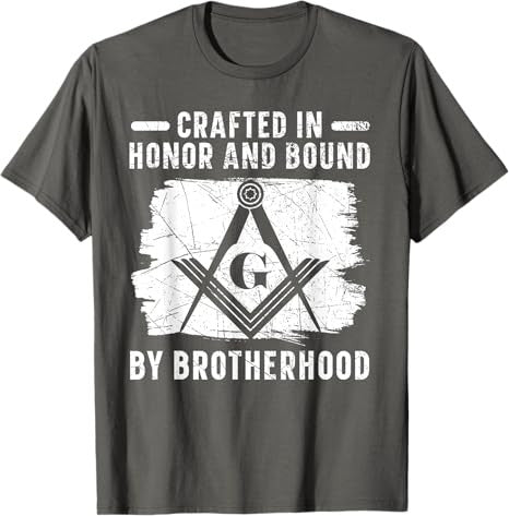 Masonic Freemason Square Compass Fraternal T-Shirt - FUKAMASONIC