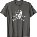Masonic skull and bones square compass symbol - Freemason T-Shirt - FUKAMASONIC