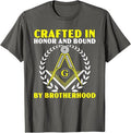 Freemason Masonic Fraternal Square & Compass Symbol T-Shirt - FUKAMASONIC