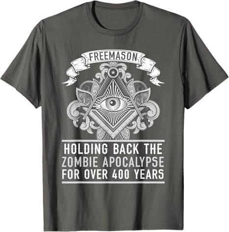 Masonic Freemason Square & Compass Fraternal T-Shirt - FUKAMASONIC