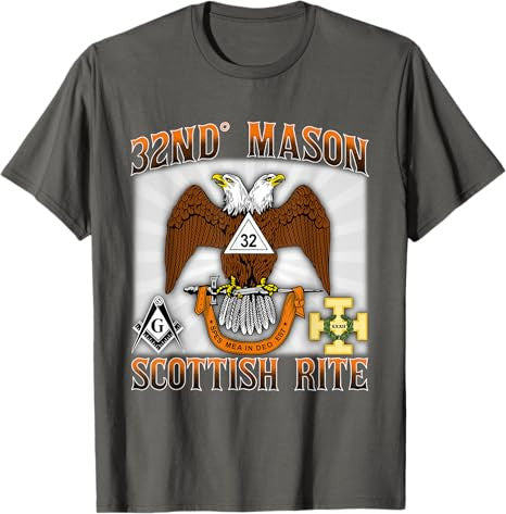 Scottish Rite Mason 32nd Masonic 32 AASR WD Valley Old Style T-Shirt - FUKAMASONIC
