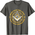 Freemason Meet Upon the Level Part Upon The Square Masonic T-Shirt - FUKAMASONIC