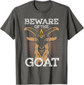 Beware Of The Goat Illuminati Believer Freemason T-Shirt - FUKAMASONIC