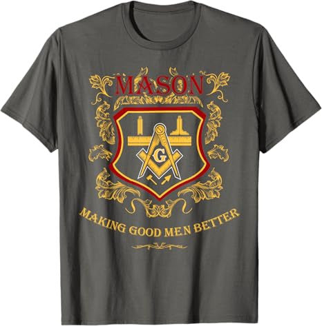 Masonic Greats Making Good Mason Better Father's Day T-Shirt - FUKAMASONIC