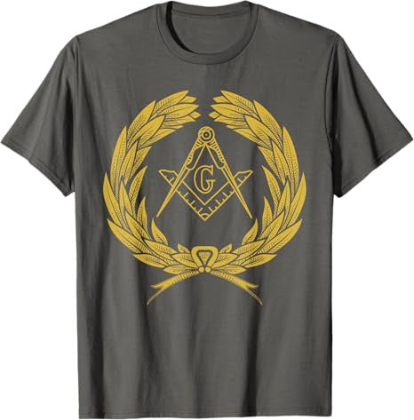 Masonic Freemason Square & Compass Fraternal T-Shirt - FUKAMASONIC