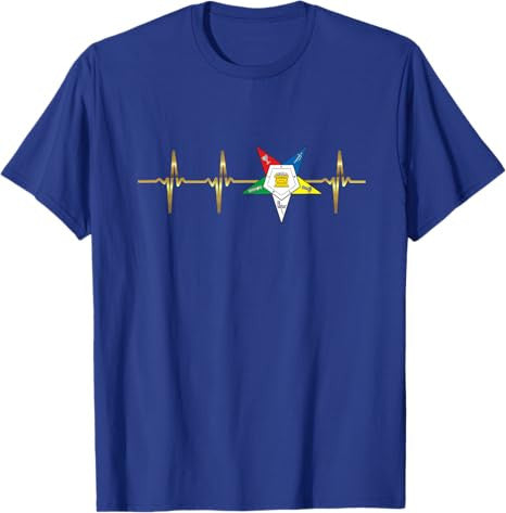OES shirts for women logo - heartbeat EKG pulse t-shirt - FUKAMASONIC