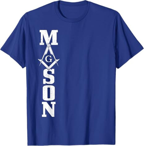 Mason Square & Compass Masonic Symbol Freemason T-Shirt - FUKAMASONIC