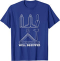 Freemason Well Equipped Masonic Master T-Shirt - FUKAMASONIC
