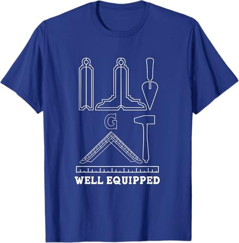 Freemason Well Equipped Masonic Master T-Shirt - FUKAMASONIC